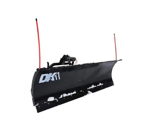 DK2 88 in. x 26 in. Heavy-Duty Universal Mount T-Frame Snow Plow Kit with Winch and Wireless Remote