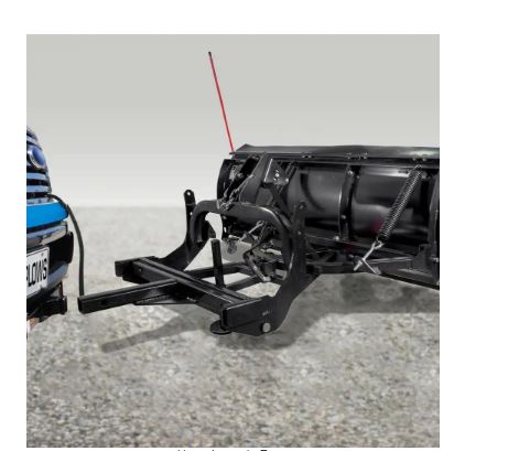 DK2 88 in. x 26 in. Heavy-Duty Universal Mount T-Frame Snow Plow Kit with Winch and Wireless Remote