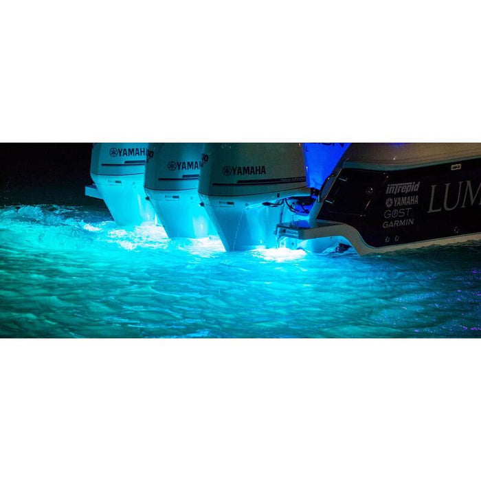Lumitec SeaBlaze Quattro LED Underwater Light, White/Blue