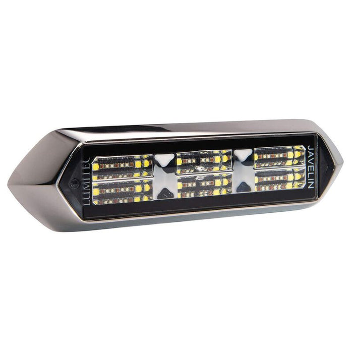 Lumitec Javelin Underwater LED Light, Polished Finish with Spectrum Colors