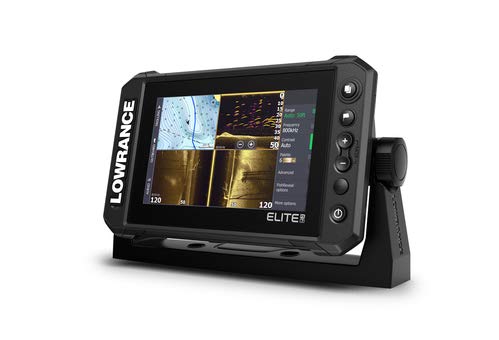 Lowrance Elite FS 7 Fish Finder with Active Imaging 3-in-1 Transducer, Preloaded C-MAP Contour+ Charts