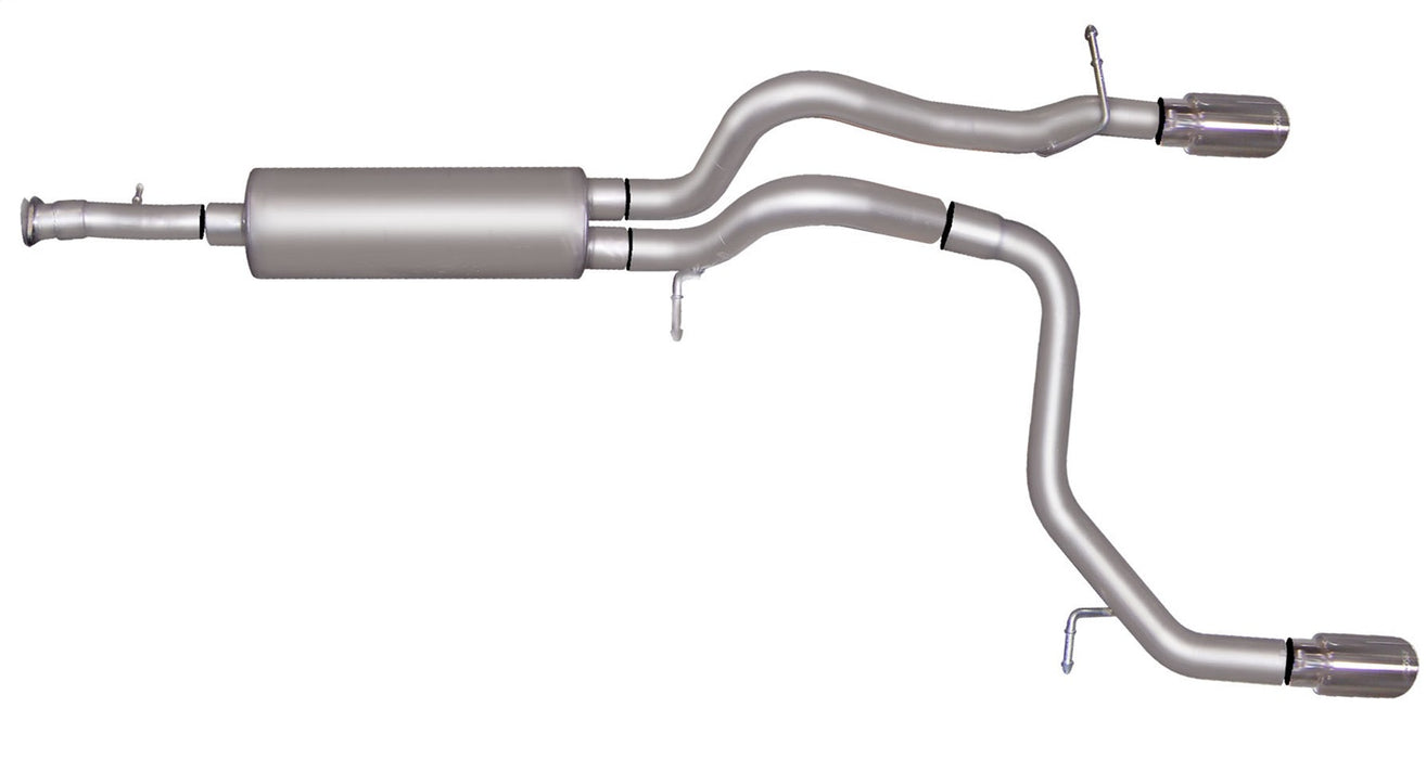 Gibson Performance 312700 Cat-Back Dual Split Exhaust System Fits 06-10 H3