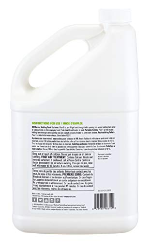 Thetford 96614 AquaBio RV Holding Tank Treatment Citrus Twist Scent, Formaldehyde Free 1 Gallon Liquid