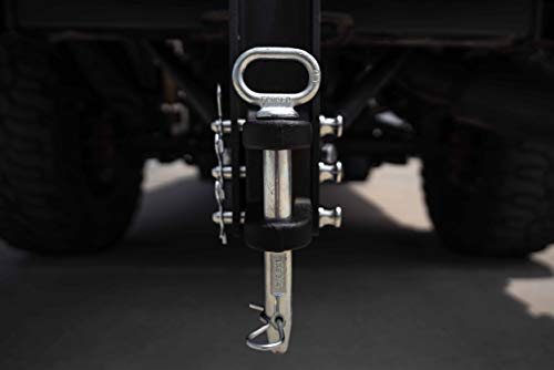 BulletProof Hitches 2-Tang Clevis with 1" Pin for Towing with Drawbar Systems, Pintle Systems, Farm Equipment (Rated 20,000 lbs)