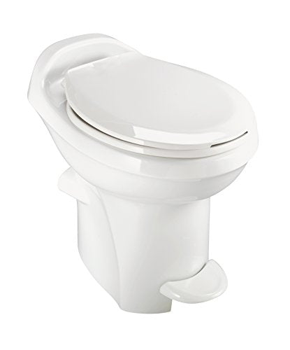 Aqua-Magic Style Plus RV Toilet with Hand Sprayer / High Profile / White - Thetford 34431