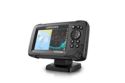 Lowrance HOOK Reveal 5 Inch Fish Finders with Transducer, Plus