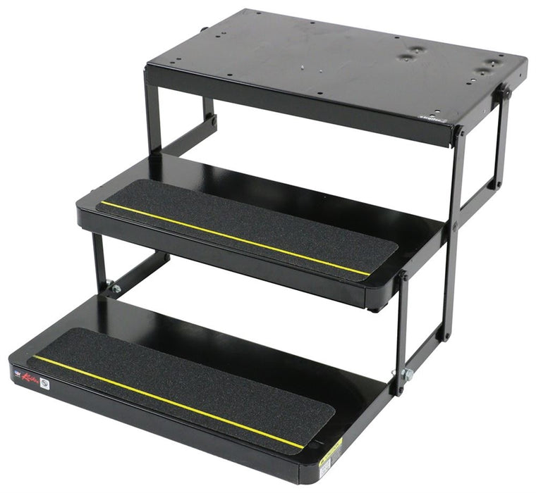 Lippert Components 3726892 Kwikee 40 Series Double Electric Step with Double Tread