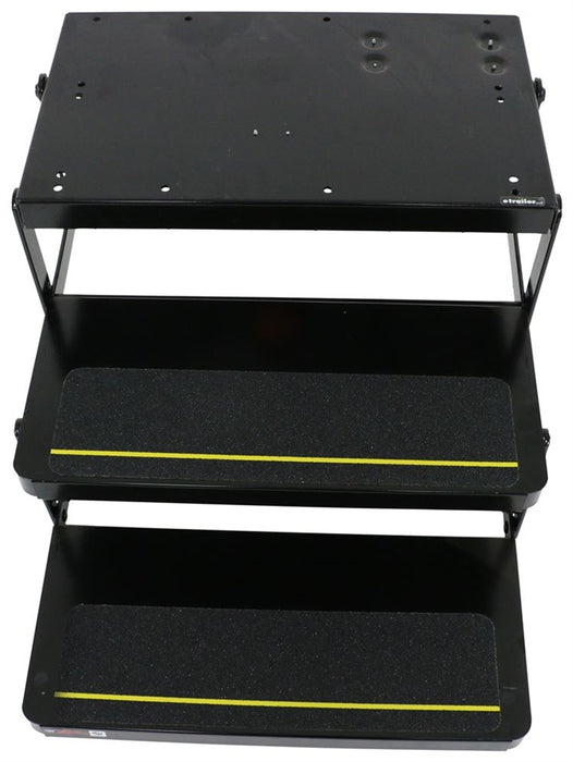 Lippert Components 3726892 Kwikee 40 Series Double Electric Step with Double Tread