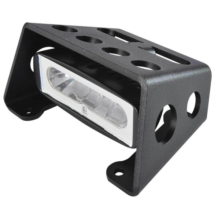 Lumitec Diesel Extreme-Duty Floodlight, White/Amber LED with Black Housing