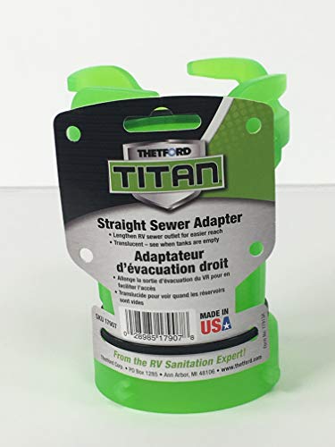 Thetford Titan Straight Sewer Adapter
