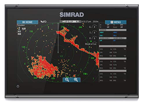 Simrad GO9 XSE - 9-inch Chartplotter with Active Imaging 3-in-1 Transducer, C-MAP Discover Chart Card