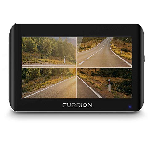 Furrion Vision S 7 Inch Wireless RV Backup System with 1 Rear Sharkfin Camera, Infrared Night Vision and Wide Viewing Angle - FOS07TASF , Black