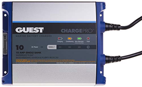 Guest On-Board Battery Charger 10A / 12V; 1 Bank; 120V Input, 2710A