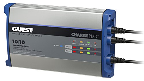Guest On-Board Battery Charger 20A / 12/24V; 2 Bank; 120V Input, 2720A