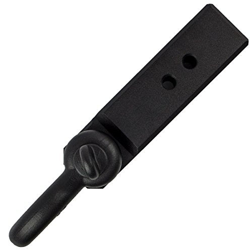 BulletProof Hitches 3.0" Extreme Duty Receiver Shackle (30,000lb. Rating) with D-Ring/Clevis (Black Textured Powder Coat, Solid Steel)