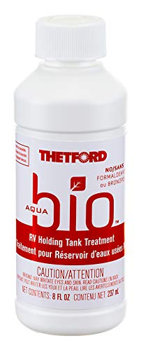 Thetford AquaBio 96604 RV Holding Tank Treatment Citrus Twist Scent, Formaldehyd Free 6 Pack of 8 Oz Liquid