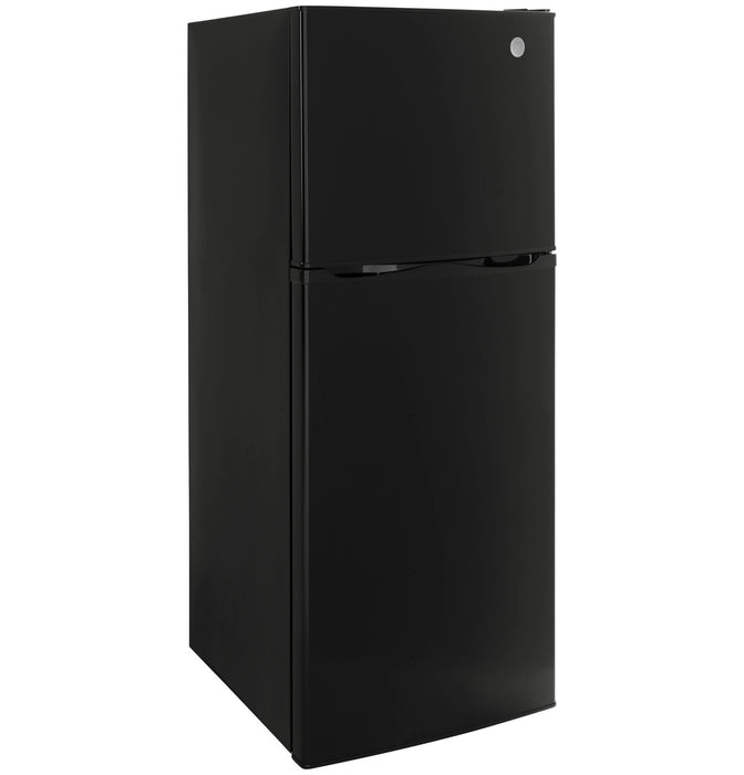 Ge Appliances 9.8 Cu. Ft. 12 Volt DC Power Top-Freezer Refrigerator-Black