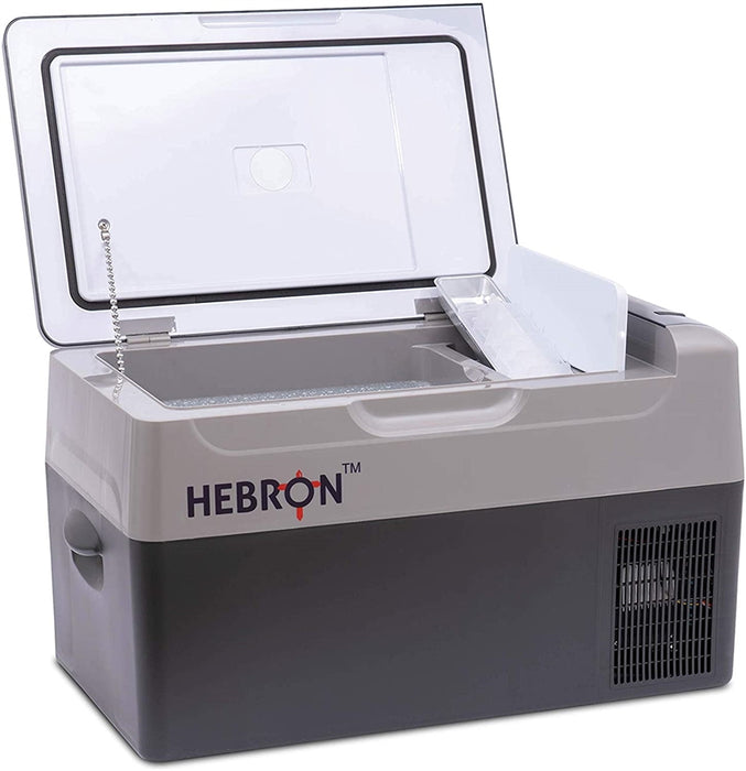Hebron 21Q AC/DC Portable Refrigerator - Efficient Car Fridge-Freezer