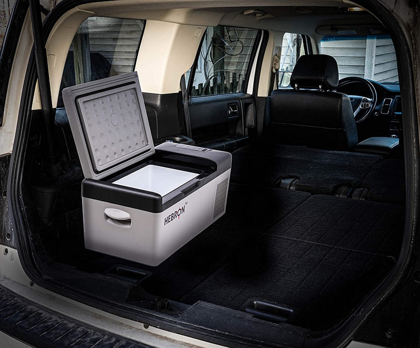 Hebron 21Q AC/DC Portable Refrigerator - Efficient Car Fridge-Freezer