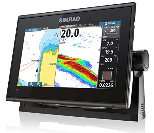 Simrad GO9 XSE - 9-inch Chartplotter with Active Imaging 3-in-1 Transducer, C-MAP Discover Chart Card