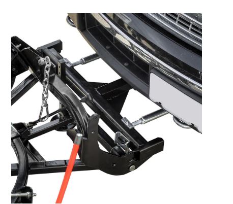 DK2 88 in. x 26 in. Heavy-Duty Universal Mount T-Frame Snow Plow Kit with Winch and Wireless Remote