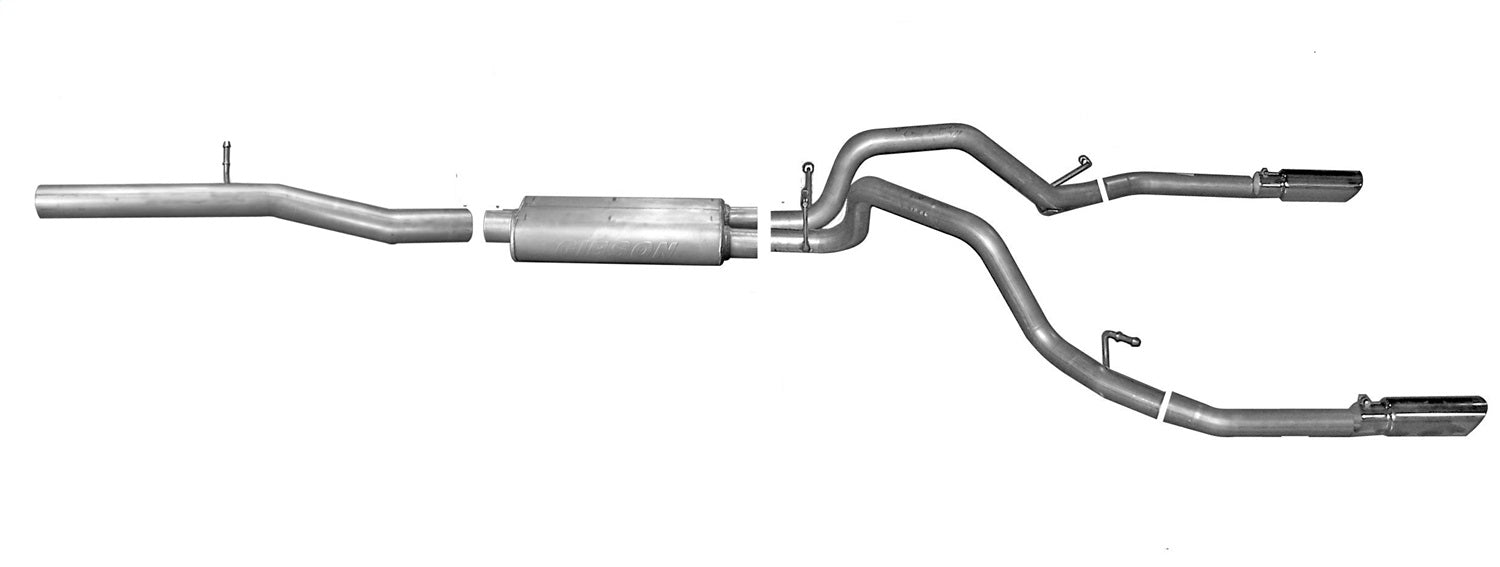 Gibson Performance 65657 Cat-Back Dual Split Exhaust System