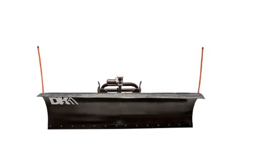 DK2 88 in. x 26 in. Heavy-Duty Universal Mount T-Frame Snow Plow Kit with Winch and Wireless Remote