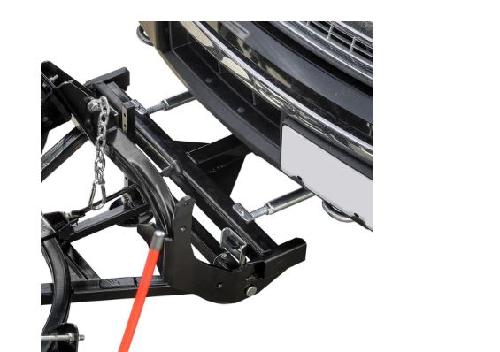 DK2 88 in. x 26 in. Heavy-Duty Universal Mount T-Frame Snow Plow Kit with Actuator and Wireless Remote
