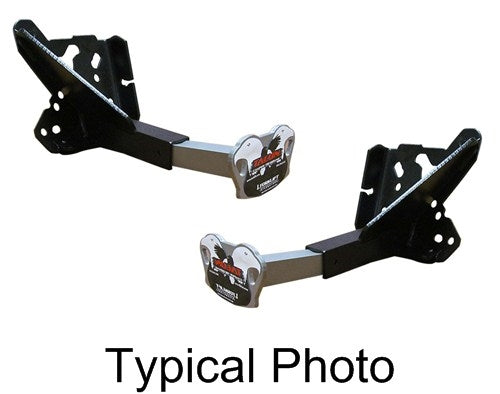 TorkLift C3205A Talon Custom Frame-Mounted Camper Tie-Downs - Aluminum - Rear