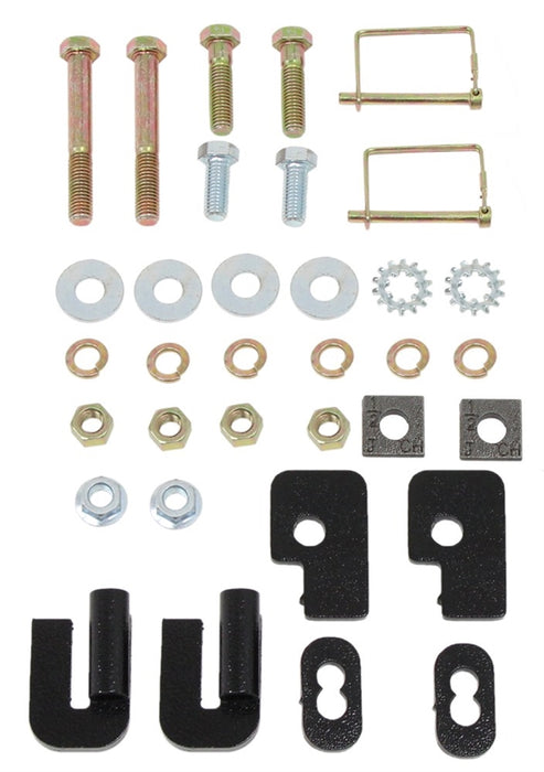TorkLift D2120 Custom Frame-Mounted Camper Tie-Downs - Front