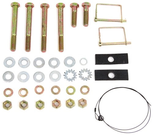 TorkLift D2126 Custom Frame-Mounted Camper Tie-Downs - Front