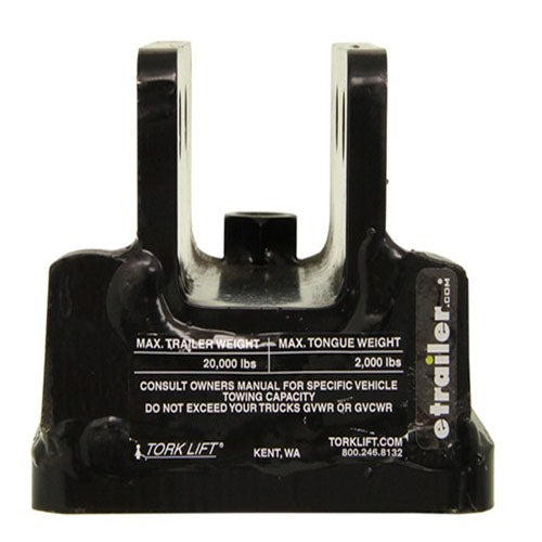 Torklift Magnum Pintle Hook Mounting Plate Adapter for Adjustable Shank-20K lb
