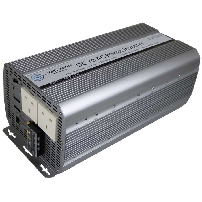 AIMS Power 5000 Watt Power Inverter UK Plug 230 Volt European 12 Volt