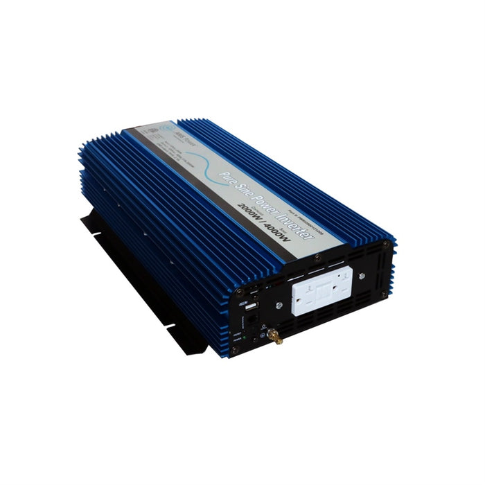 AIMS Power 2000 Watt Pure Sine Wave Inverter ETL Listed to UL 458