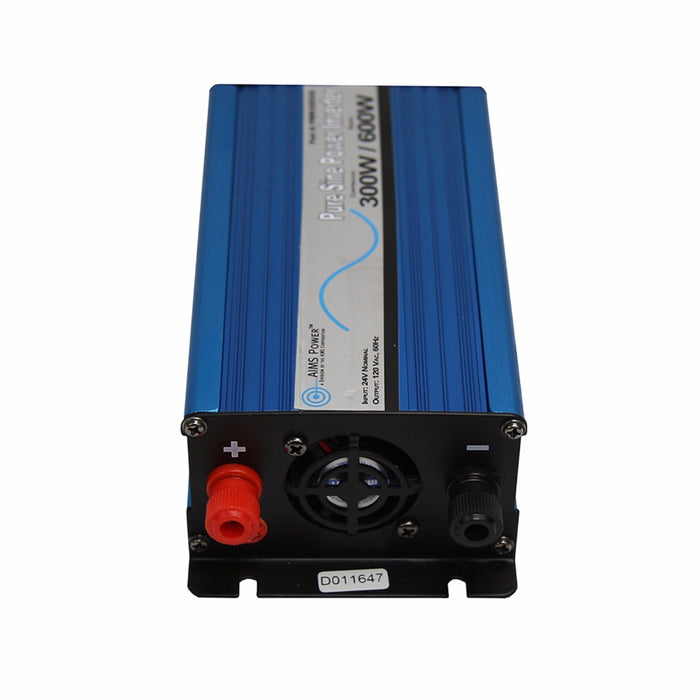 AIMS Power 300 Watt Pure Sine Power Inverter 12 Volt