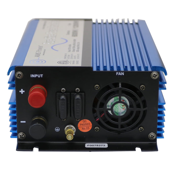 AIMS Power 600 Watt Pure Sine Power Inverter 12 Volt Listed to UL 458