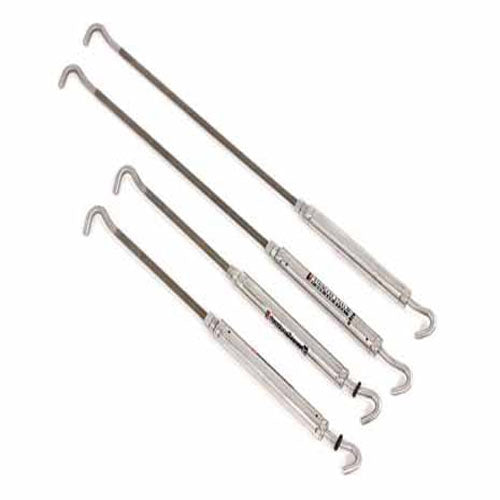 TorkLift AnchorGuard Turnbuckles for Truck Camper Tie-Downs - Stainless - Qty 4